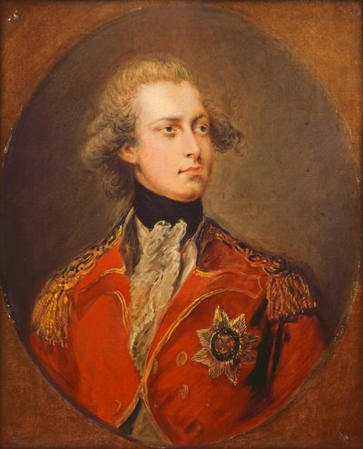 プリンス・オブ・ウェールズとしてのジョージ4世 作： Gainsborough Dupont