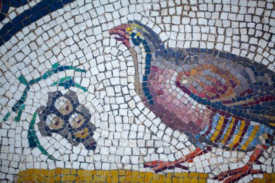 ローマンモザイク 作： Gallo-Roman