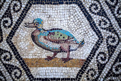 ローマンモザイク 作： Gallo-Roman Gallo-Roman