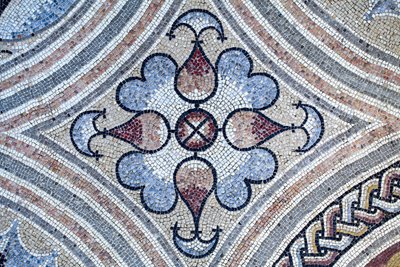 ローマンモザイク 作： Gallo-Roman Gallo-Roman