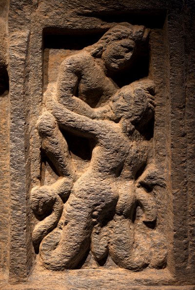 トリトン低浮き彫り彫刻 ガンダーラ（パキスタン）の美術 2～3世紀韓国国立博物館、ソウル（韓国）。 作： Gandhara School
