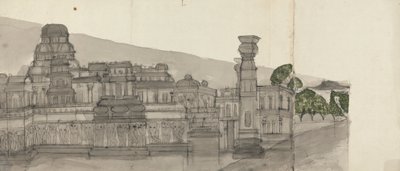 カイラサ外観 作： Gangaram Chintaman Tambat