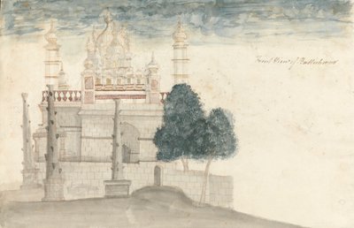 Bullishwur の正面図 作： Gangaram Chintaman Tambat