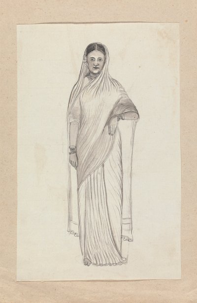 インドの女性 作： Gangaram Chintaman Tambat