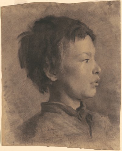 少年の頭 作： Gari Melchers
