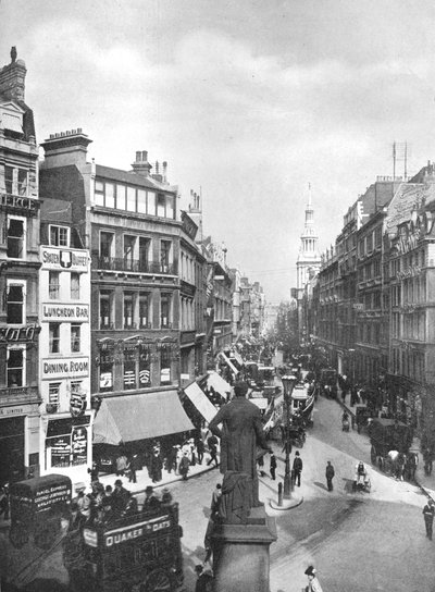 チープサイド、ロンドン、1910 作： Garratt and Atkinson