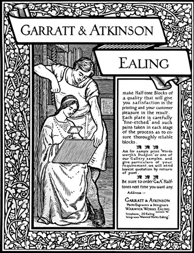 ガラットとアトキンソンの広告、1907 作： Garratt and Atkinson