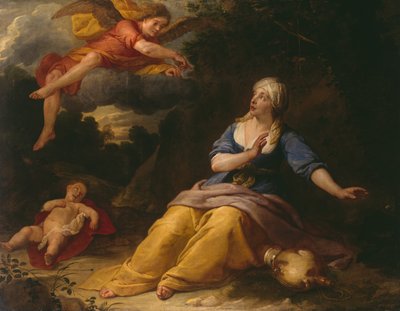 砂漠のハガル 作： Gaspar De Crayer