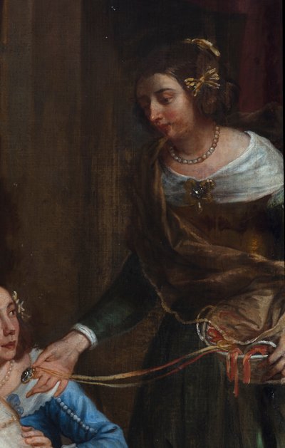 ハレの聖マルティン大聖堂に宝石を贈るスペインのイザベラ大公妃 作： Gaspar De Crayer