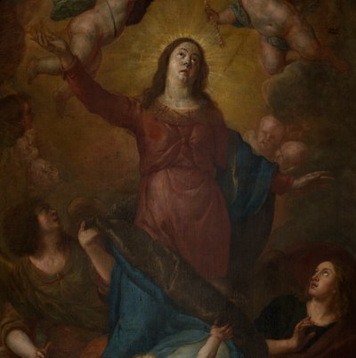 教区教会 (Sint-Walburgakerk)。 ペインティング。 ガスパール・ド・クライヤー。 1652 作： Gaspar De Crayer