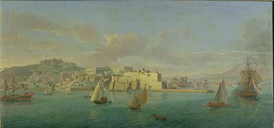 ナポリの景色 作： Gaspar van Wittel