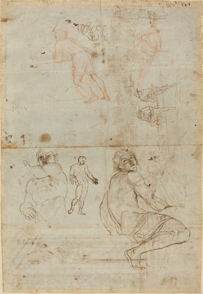 ファルネーゼ宮殿と人生からの数字 作： Gaspar van Wittel after Annibale Carracci