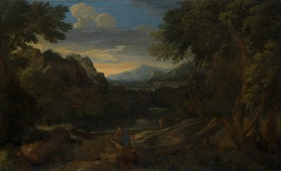 架空の風景。 作： Gaspard Dughet