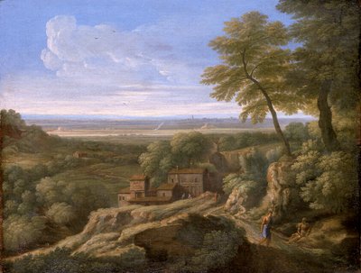 「風景」、1635-1675 作： Gaspard Dughet