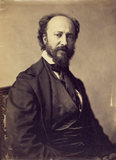シャルル ドービニーの肖像 1817 ～ 1878 年、1861 ～ 1869 年。 作： Gaspard Félix Nadar