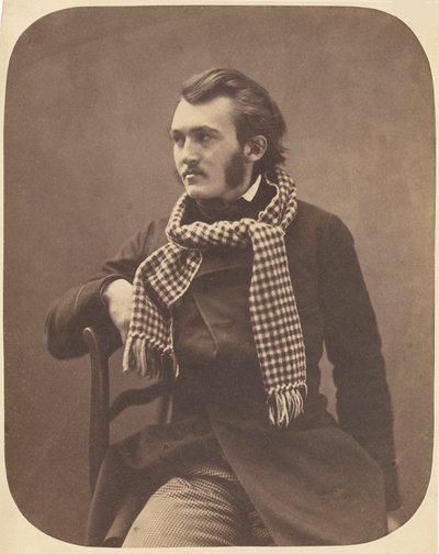ギュスターヴ・ドレの肖像、1856～1858年。 作： Gaspard Félix Nadar