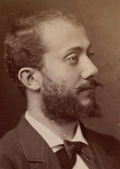 作曲家アレクサンドル ルイジーニの肖像 1850-1906 年、1900 年。 作： Gaspard Félix Nadar