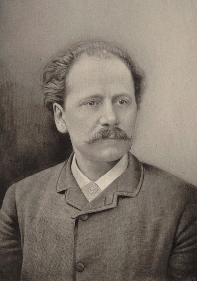 作曲家ジュール・マスネの肖像 1842～1912年、1890年。 作： Gaspard Félix Nadar