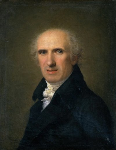 彫刻家アントニオ・カノーヴァの肖像、1757～1822年、1806年。 作： Gaspare Landi