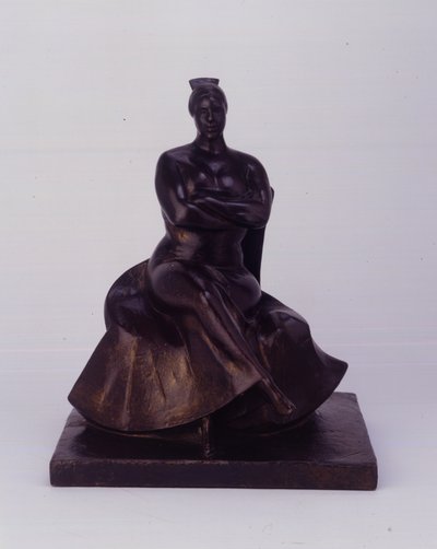 着席した女性 作： Gaston Lachaise