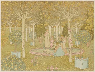 パーク、1897年。 作： Gaston de Latenay
