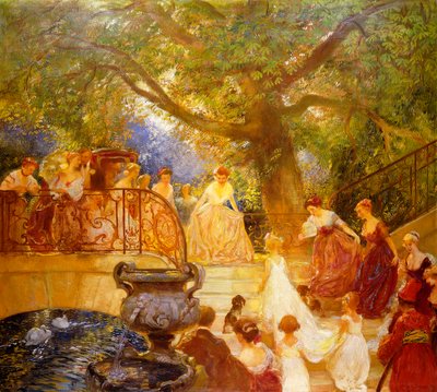 王女の訪問、 作： Gaston de Latouche