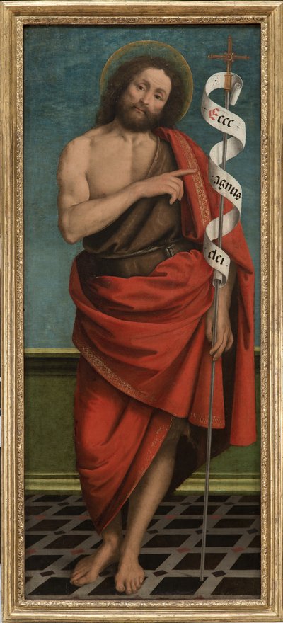 洗礼者ヨハネ1517〜18年頃 作： Gaudenzio Ferrari