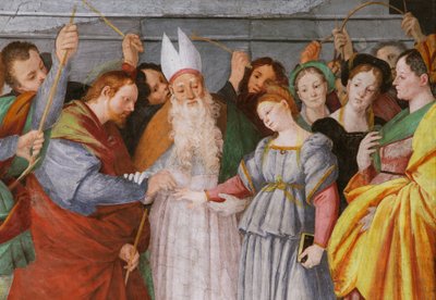 聖母の結婚 作： Gaudenzio Ferrari
