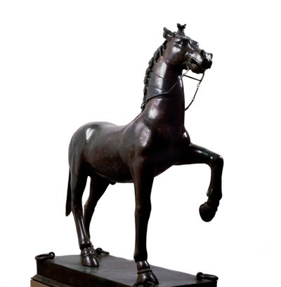 青銅製奉納馬（彫刻、西暦50年頃 作： Gaulish Gaulish