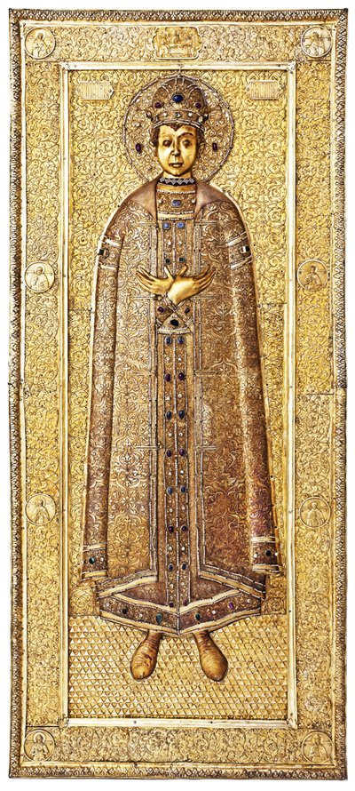 Tsarevich Dmitry の聖遺物箱、1628–1630 作： Gavrila, Ovdokimov