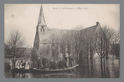 1906 年 3 月 13 日のアウド フォスメールの災害 作： Gebroeders van Straaten