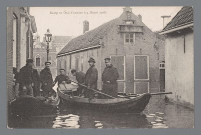 1906 年 3 月 13 日のアウド フォスメールの災害 作： Gebroeders van Straaten