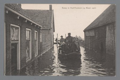 1906 年 3 月 13 日のアウド フォスメールの災害 作： Gebroeders van Straaten