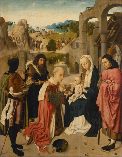 賢者の礼拝、1490 作： Geertgen Tot sint Jans