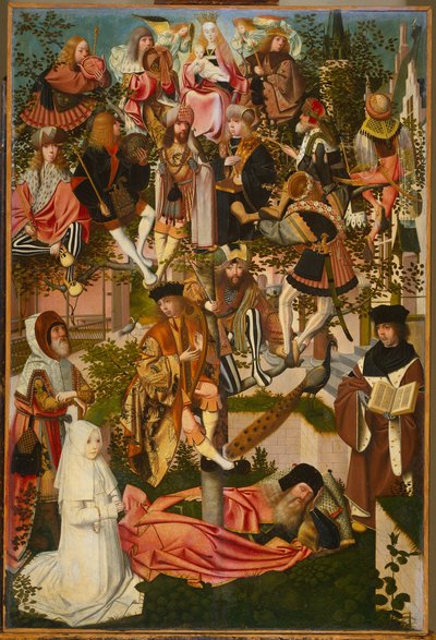 ジェシーの木c。 1495 作： Geertgen Tot sint Jans