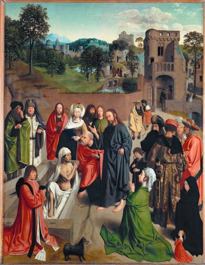 ラザロの復活... 作： Geertgen Tot sint Jans