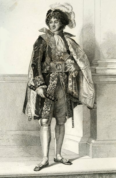ヨアヒムムラト、1804年、1839年。 作： Geille