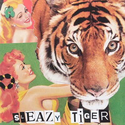 スリージー・タイガー、2019年（コラージュ） 作： ジュヌヴィエーブ・フレンチ