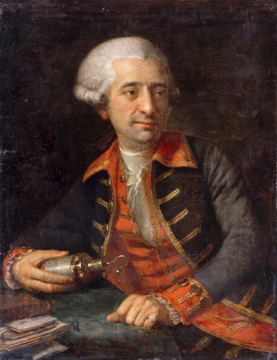 アントワーヌ・ローラン・ラヴォアジエの肖像 1743-1794 作： Geneviève Brossard de Beaulieu
