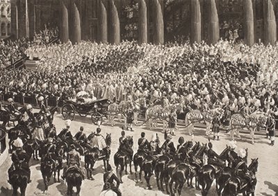 ビクトリア女王のダイヤモンド ジュビリー、ロンドン、1897 年 6 月 22 日 1901 年。 作： Gennaro Amato