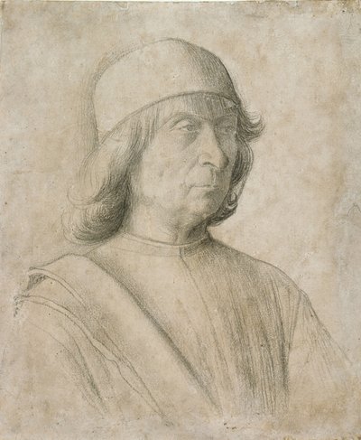 自画像 作： Gentile Bellini