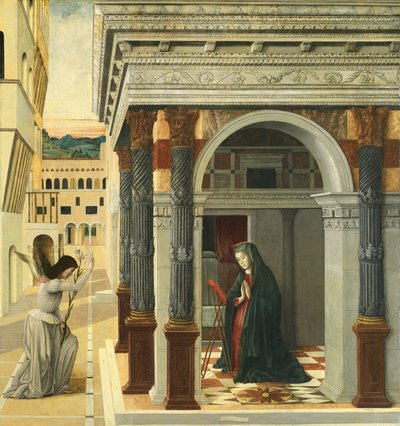受胎告知 作： Gentile Bellini
