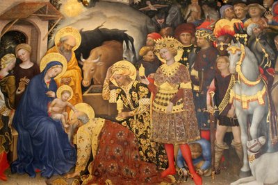 三王礼拝 作： ジェンティーレ・ダ・ファブリアーノ