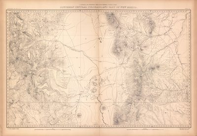 コロラド州および隣接する領土の一部の地質および地理アトラス 作： Geological And Geographical Survey Of The Territories