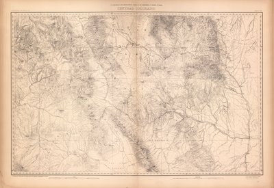 コロラド州および隣接する領土の一部の地質および地理アトラス 作： Geological And Geographical Survey Of The Territories