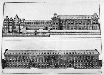 シャトーデザイン、1664年 作： Georg Andreas Bockler