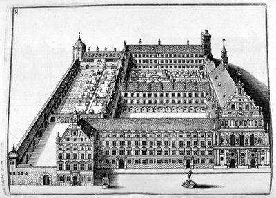 シャトーデザイン、1664年 作： Georg Andreas Bockler
