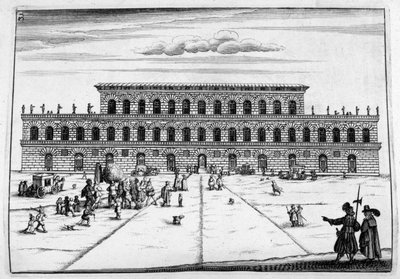 シャトーデザイン、1664年 作： Georg Andreas Bockler