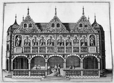 シャトーデザイン、1664年 作： Georg Andreas Bockler