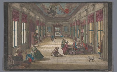 放蕩息子が遺産を受け取る Abtheilung des verlohrnen Sohnes mit seinem Vatter (オブジェクトのタイトル) 作： Georg Balthasar Probst (possibly)